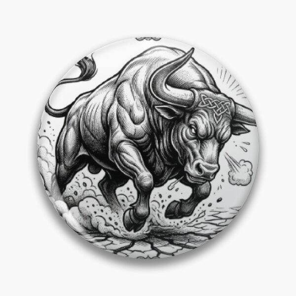 Item preview, Charging Bull T-Shirt | Powerful Bull Style | Strength & Determination Graphic designed and sold by Faisal  Shah.