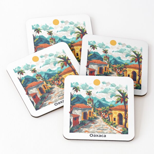 Item preview, Copy of Oaxaca Mexico - Abstract Mexican Architecture Art designed and sold by OzzFrequency.