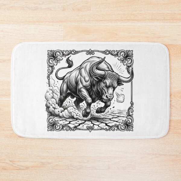 Item preview, Charging Bull T-Shirt | Powerful Bull Style | Strength & Determination Graphic designed and sold by Faisal  Shah.