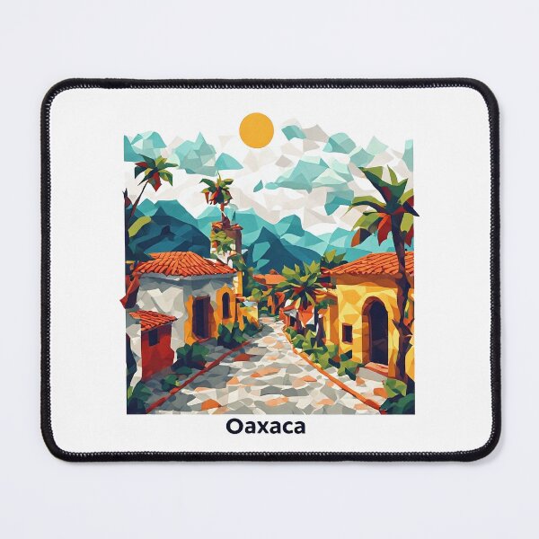 Item preview, Copy of Oaxaca Mexico - Abstract Mexican Architecture Art designed and sold by OzzFrequency.
