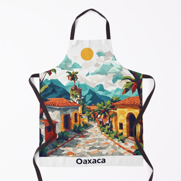 Item preview, Copy of Oaxaca Mexico - Abstract Mexican Architecture Art designed and sold by OzzFrequency.