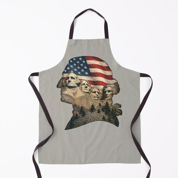 Item preview, George Washington Mt Rushmore Silhouette - Independence Day - 4th of July - Patriotism designed and sold by krewyork.