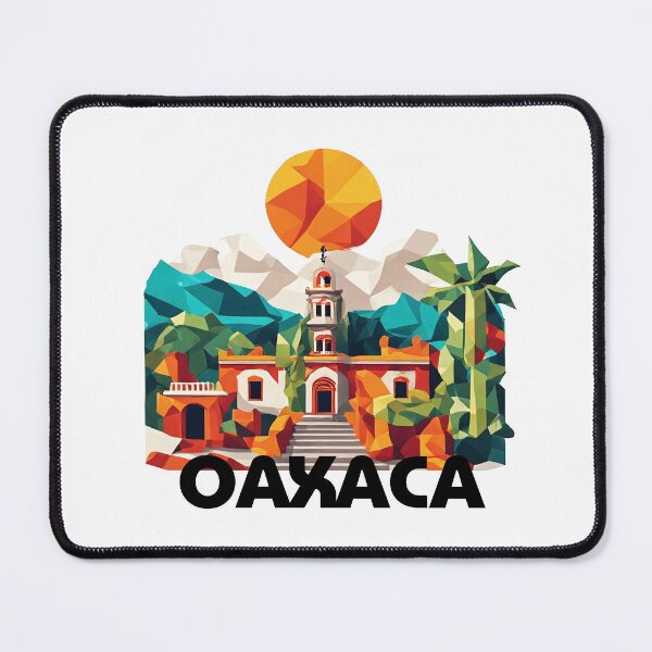 Item preview, Oaxaca Mexico - Abstract Mexican Architecture Art designed and sold by OzzFrequency.