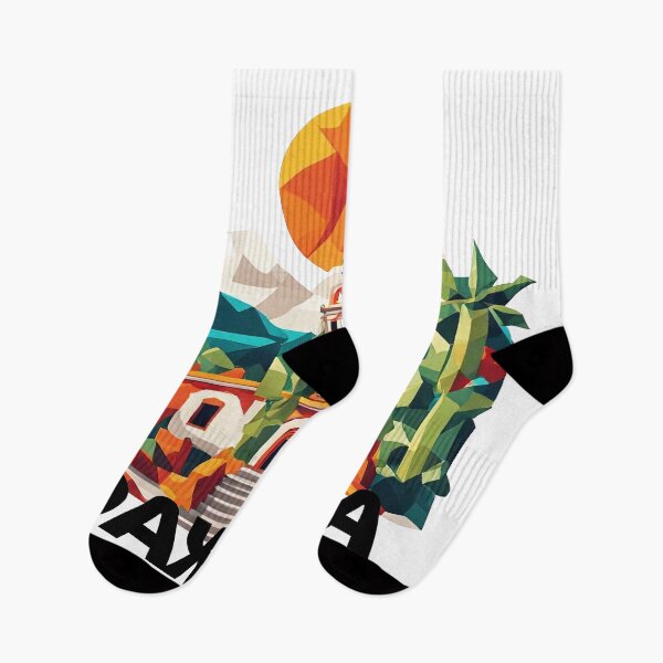 Item preview, Oaxaca Mexico - Abstract Mexican Architecture Art designed and sold by OzzFrequency.
