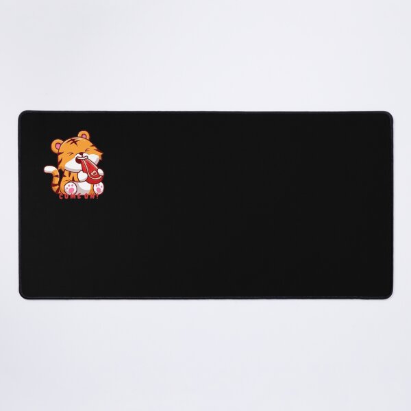 Item preview, Tiger eating meat designed and sold by Hope-it-fits.