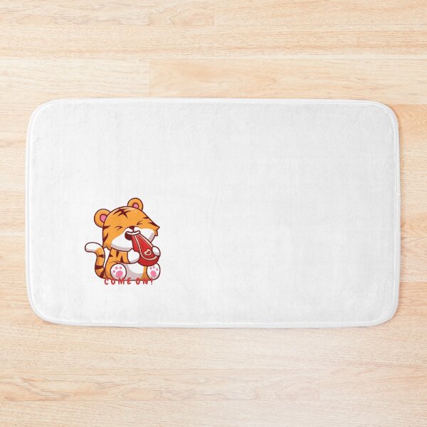 Item preview, Tiger eating meat designed and sold by Hope-it-fits.