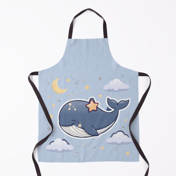 Item preview, Pegatina de ballena espacial kawaii | Adorable ballena bebé celestial designed and sold by Stylestickers55.