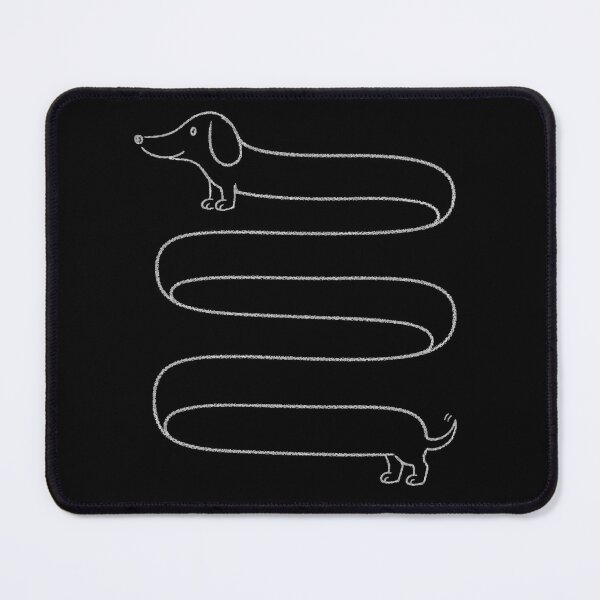 Item preview, Long Dachshund Line Drawing designed and sold by BarkhausStudio.