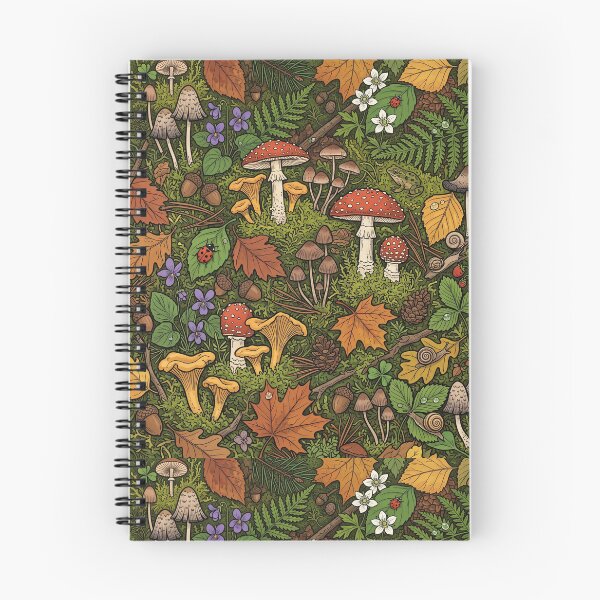 Item preview, Mushroom Forest Shirt – Woodland Floor Naturalist Botanical Nature Tee designed and sold by DmaarGroup.