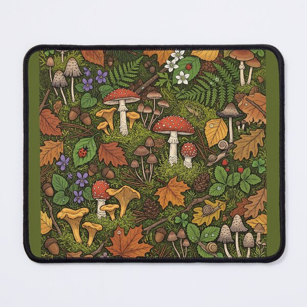 Item preview, Mushroom Forest Shirt – Woodland Floor Naturalist Botanical Nature Tee designed and sold by DmaarGroup.