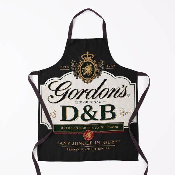 Item preview, Gordon's D&B – Drum & Bass Gin Parody T-Shirt designed and sold by curiouschimp.
