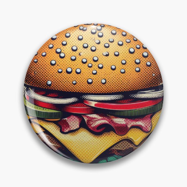 Item preview, Cheeseburger Art 1 designed and sold by Art School Dropout.