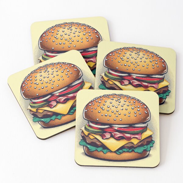 Item preview, Cheeseburger Art 1 designed and sold by Art School Dropout.