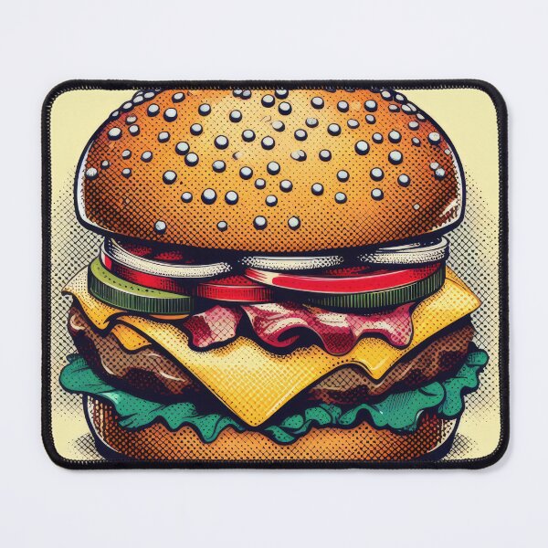 Item preview, Cheeseburger Art 1 designed and sold by Art School Dropout.