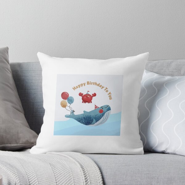 Item preview, Happy Birthday Whale Party Design designed and sold by VividlyPossible.