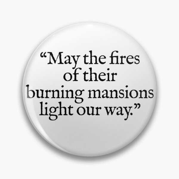 Item preview, May The Light Of Their Burning Mansions Light Our Way (Black) designed and sold by Artcop's T-Shirt Emporium.