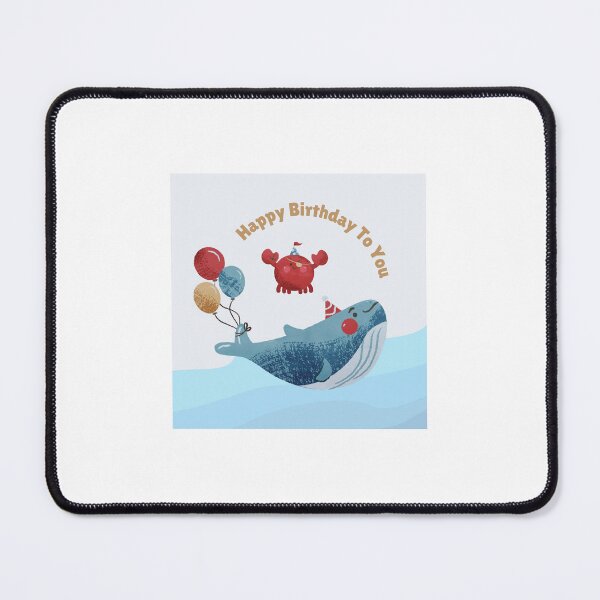 Item preview, Happy Birthday Whale Party Design designed and sold by VividlyPossible.