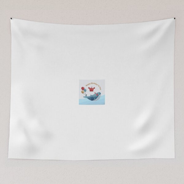 Item preview, Happy Birthday Whale Party Design designed and sold by VividlyPossible.