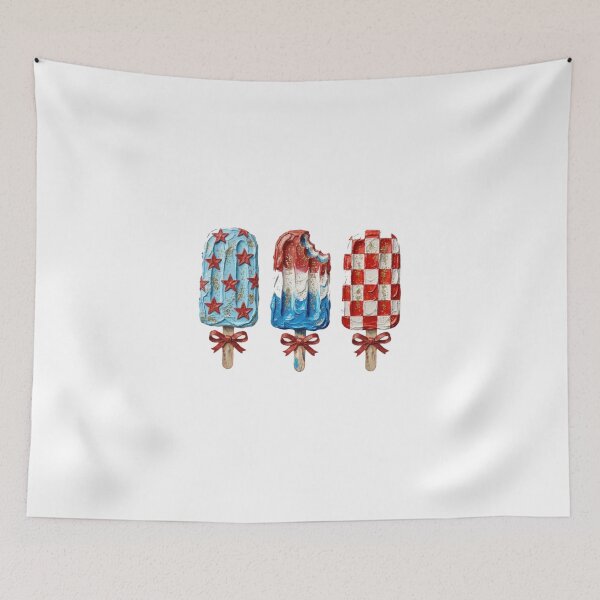 Item preview, White Blue Summer Popsicle designed and sold by Gbriel3.
