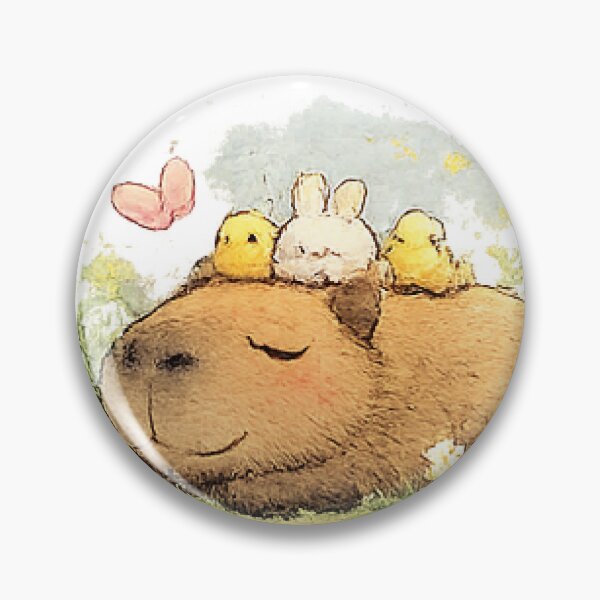 Item preview, Cozy Capybara and Her Companions designed and sold by Northline Creative.