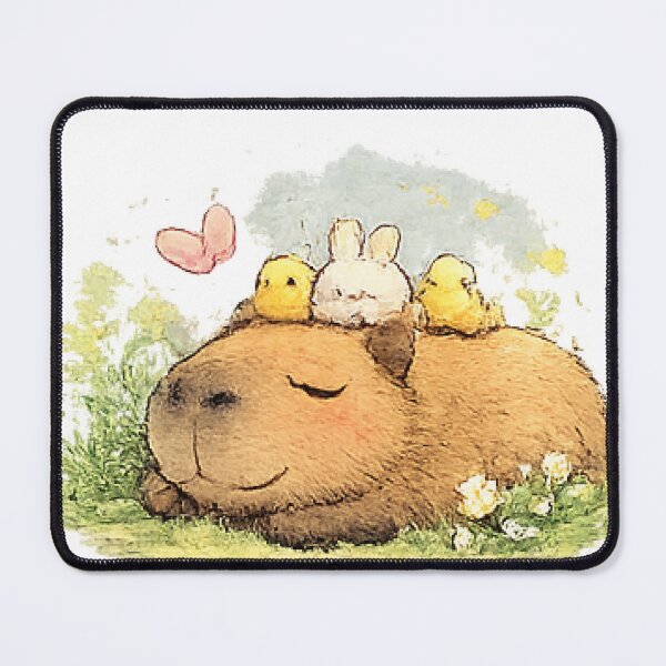 Item preview, Cozy Capybara and Her Companions designed and sold by Northline Creative.