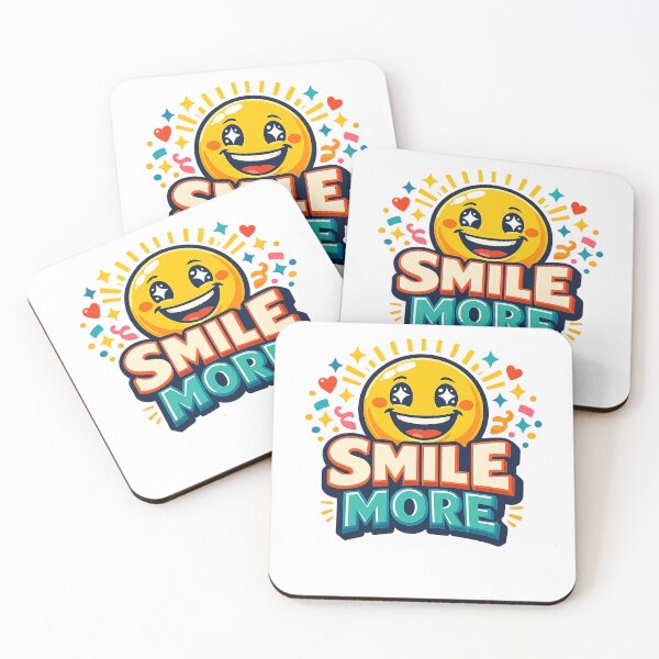 Item preview, Smile More – Retro Happy Smiley Sunshine Design designed and sold by mbmstores.