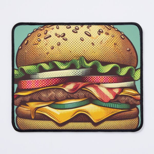 Item preview, Cheeseburger Art 2 designed and sold by Art School Dropout.