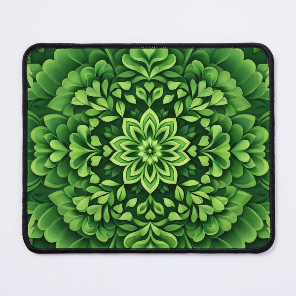 Item preview, Green Floral Geometric Design designed and sold by samuel2025.