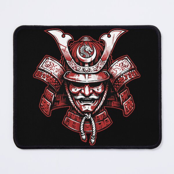 Item preview, Fierce Red Samurai Kabuto Helmet designed and sold by BHP Studio.