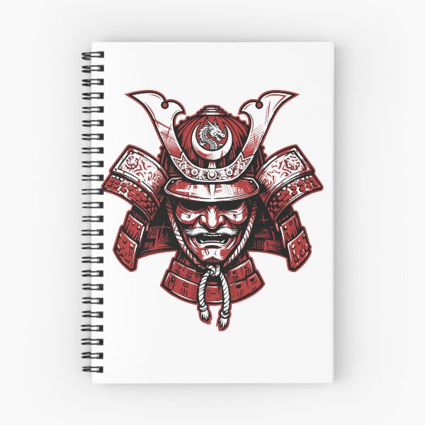 Item preview, Fierce Red Samurai Kabuto Helmet designed and sold by BHP Studio.