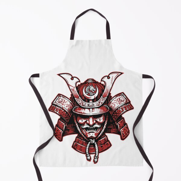Item preview, Fierce Red Samurai Kabuto Helmet designed and sold by BHP Studio.
