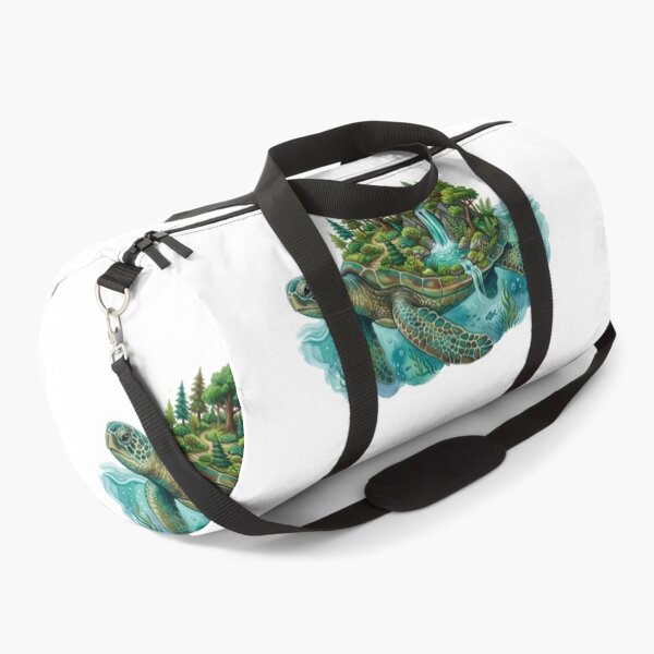 Item preview, World Turtle Island - Watercolor Sea Turtle Sticker Art designed and sold by Mr. Pawsome.