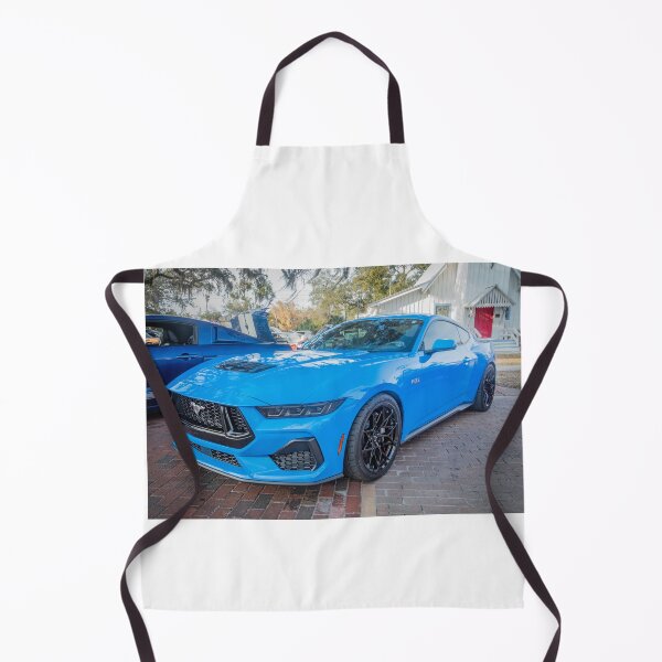 Item preview, 2025 Grabber Blue Ford Mustang GT 5.0 Premium Sports Car Art designed and sold by RichFrancoCars.