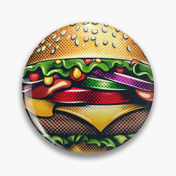 Item preview, Cheeseburger Art 3 designed and sold by Art School Dropout.