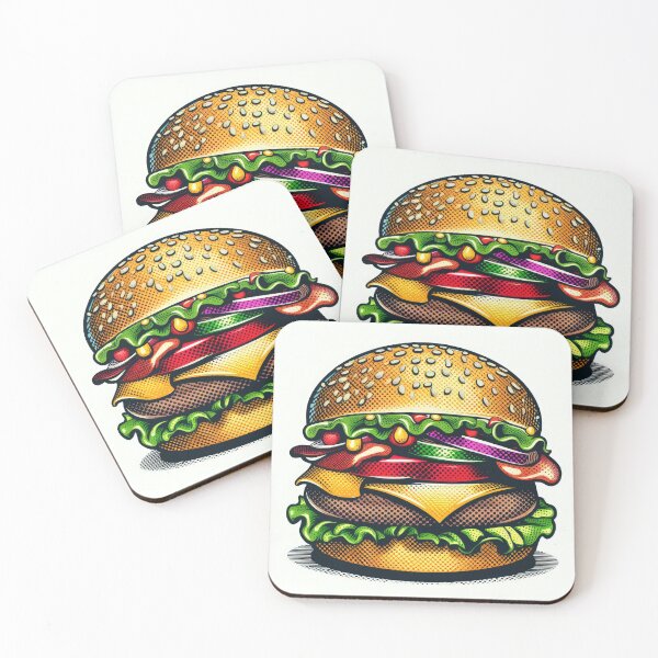 Item preview, Cheeseburger Art 3 designed and sold by Art School Dropout.