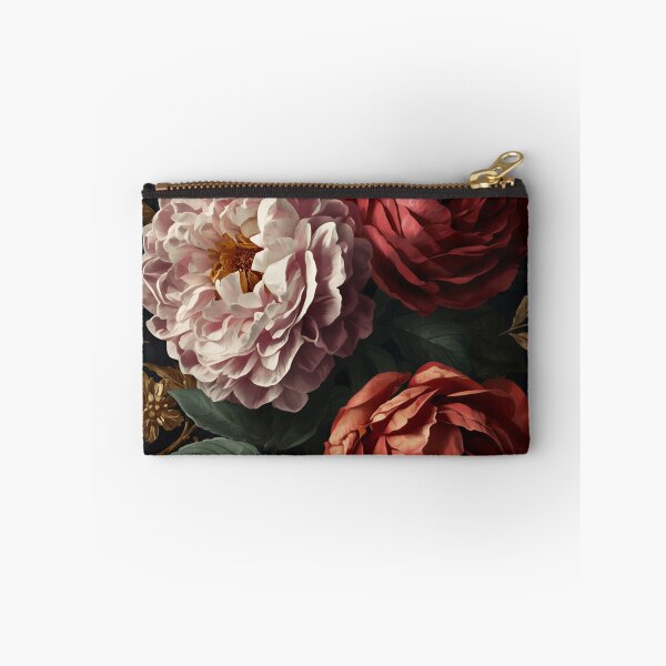 Item preview, Victorian Gothic Floral Pattern | Dark Academia Roses & Peonies designed and sold by FogandFinch.