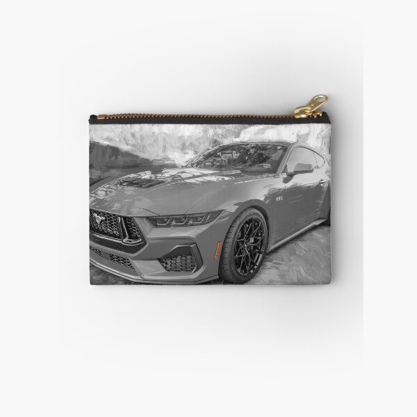 Item preview, 2025 Grabber Blue Ford Mustang GT 5.0 Premium Sports Car Art designed and sold by RichFrancoCars.
