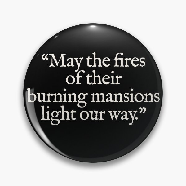 Item preview, May The Light Of Their Burning Mansions Light Our Way (White) designed and sold by Artcop's T-Shirt Emporium.