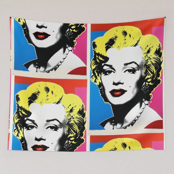 Item preview, Art - Pop Art Portrait of a Hollywood Icon, 1960s Graphic Style designed and sold by Beat-It.