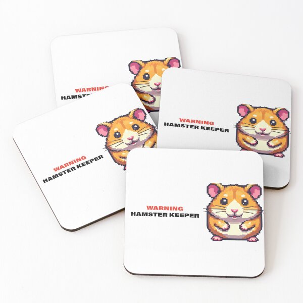 Item preview, Warning Hamster Keeper designed and sold by DragonwingPixel.