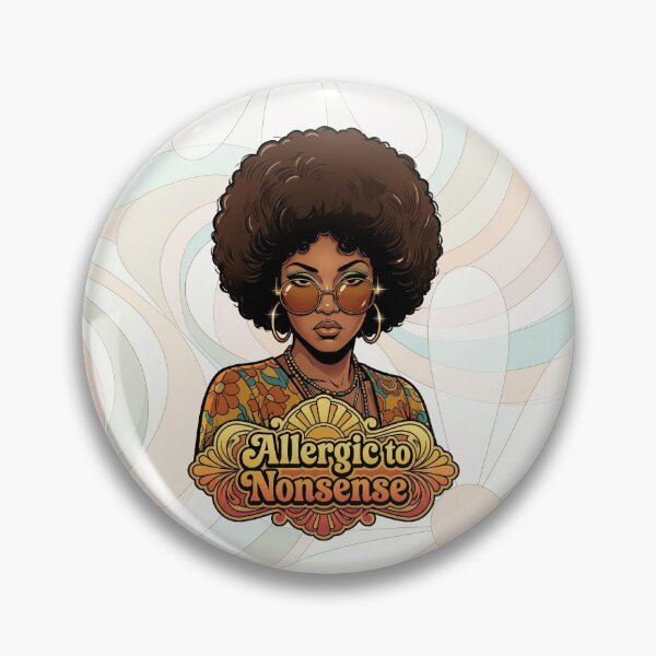 Item preview, Allergic to Nonsense designed and sold by Vintage Sass Society.
