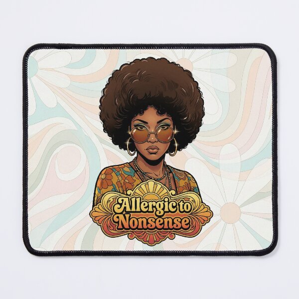 Item preview, Allergic to Nonsense designed and sold by Vintage Sass Society.