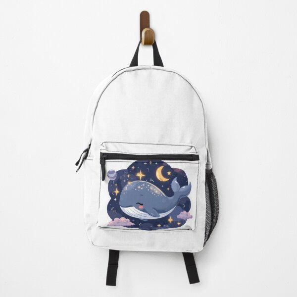 Item preview, Cute Baby Cosmic Whale Kawaii Sticker | Dreamy Moon & Stars designed and sold by Stylestickers55.