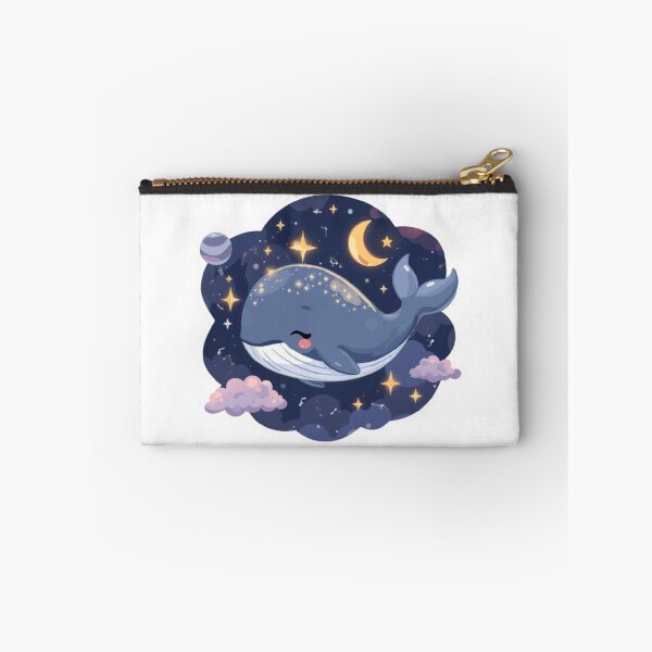 Item preview, Cute Baby Cosmic Whale Kawaii Sticker | Dreamy Moon & Stars designed and sold by Stylestickers55.