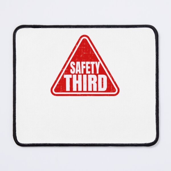 Item preview, Safety Third Funny Sarcasm Workplace Humor Risk Taker Tradesman Adventurer designed and sold by RetroMini2026.