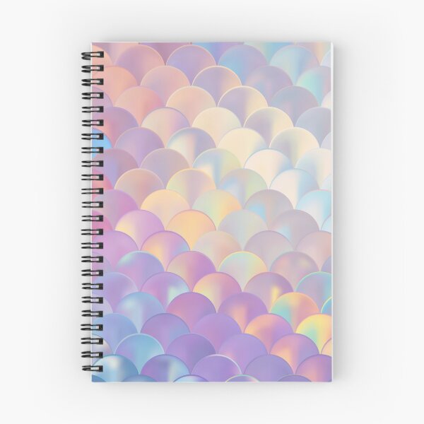 Item preview, Pastel Mermaid Scales Pattern | Iridescent Holographic Seamless Design designed and sold by Purple Moon .