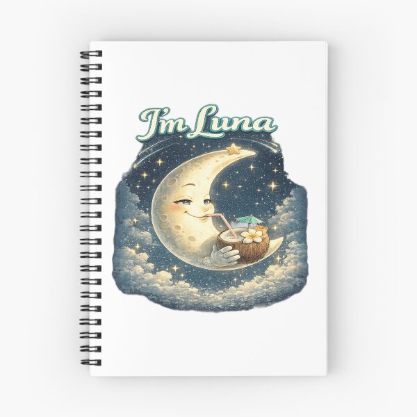 Item preview, I’m Luna – Luna Sorridente con Cocco  designed and sold by RipantinaFantasy .
