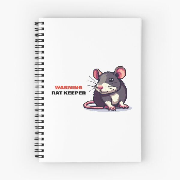 Item preview, Warning Rat Keeper AI designed and sold by DragonwingPixel.
