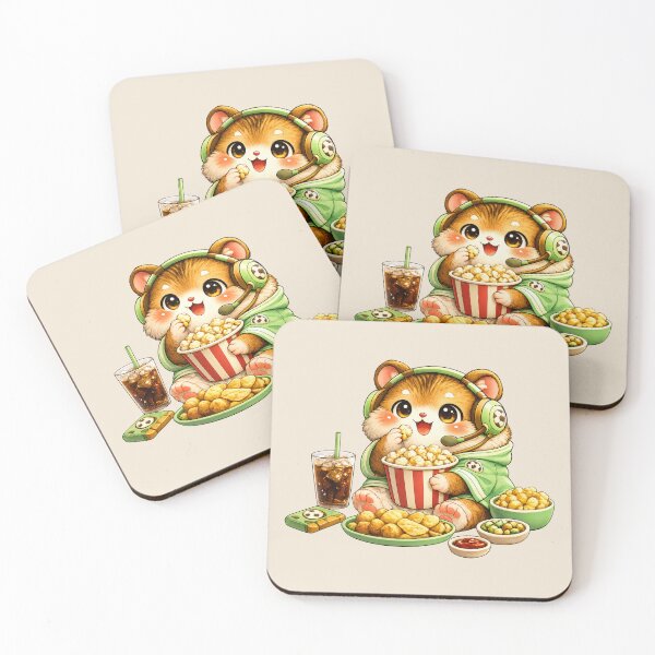 Item preview, Snack Time Football Hamster ?⚽ Cute Match Day Fan Design designed and sold by Pick'n Quick.