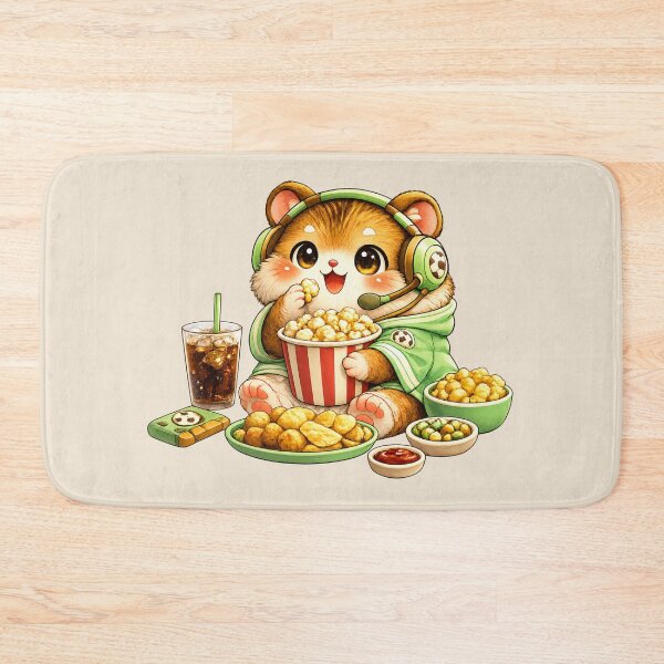 Item preview, Snack Time Football Hamster ?⚽ Cute Match Day Fan Design designed and sold by Pick'n Quick.